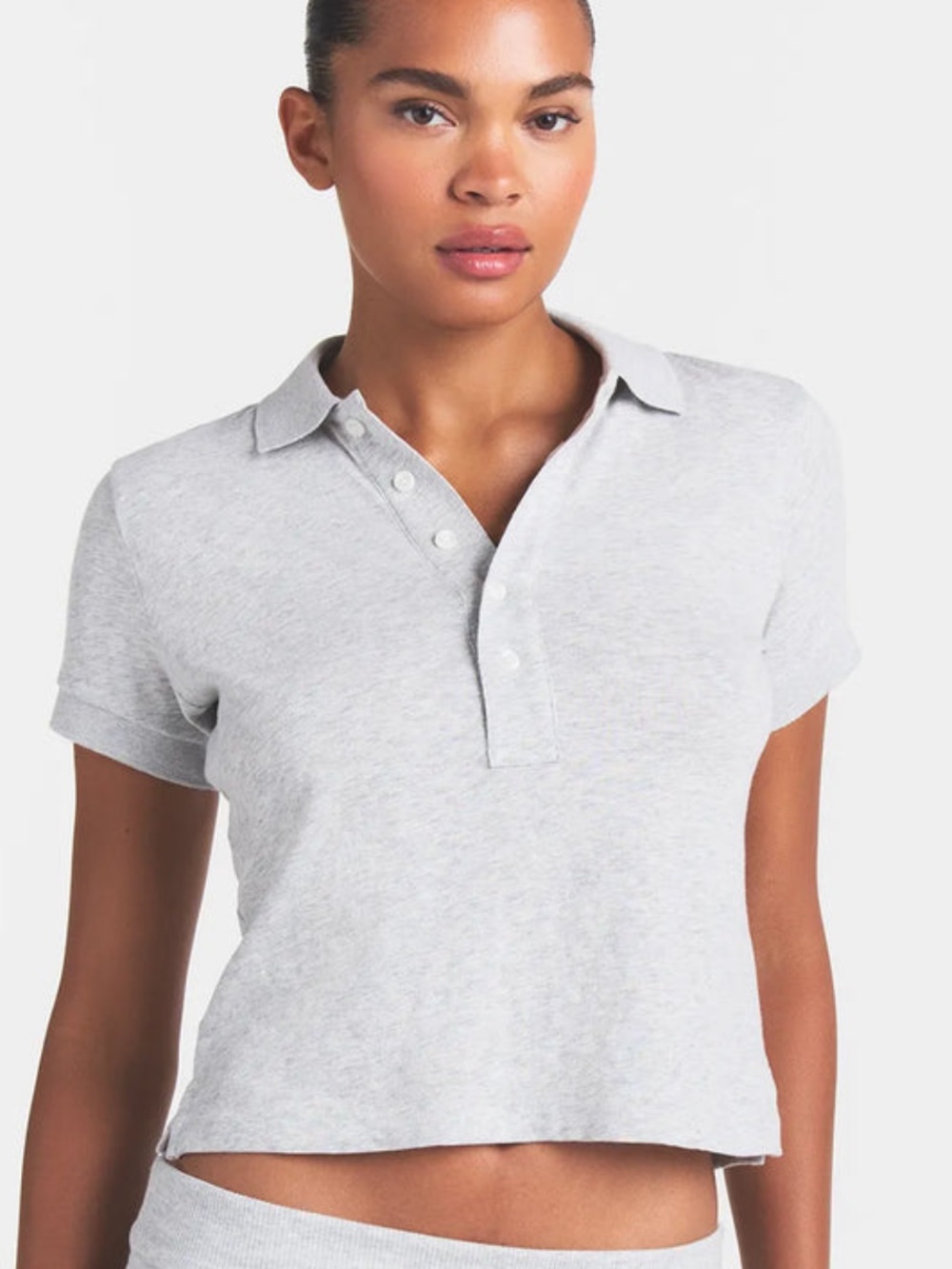 SKIMS Polo Light Gray - NEW WITH TAGS ON